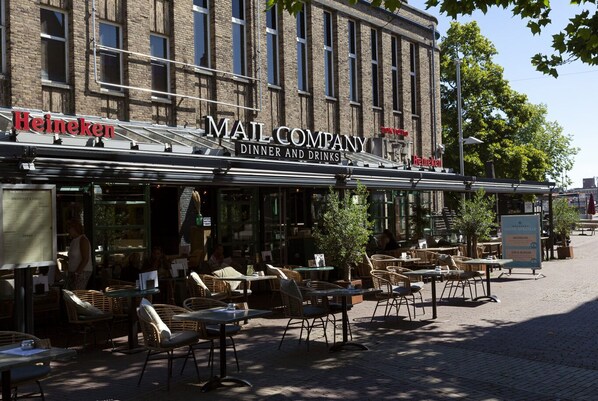 Façana frontal de l'allotjament