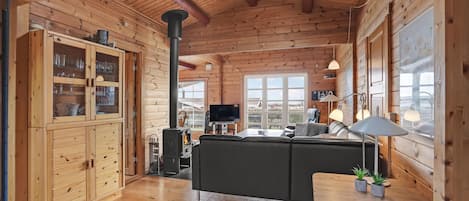 TV, fireplace, stereo