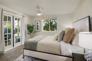 3 bedrooms, desk, iron/ironing board, free WiFi