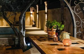 Overnattingsstedets uteområder