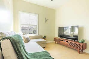 Smart-tv en een kantoor