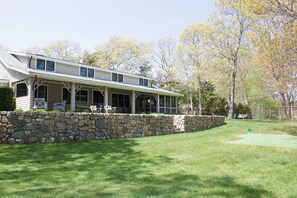 Exterior - Cozy Cottage: 135-HYP Quintessential Hyannis Port Cottage: Renovated, Putting Green, Walk to Beach (West Hyannisport)