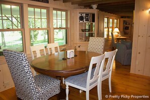 Dining - Cozy Cottage: 135-HYP Quintessential Hyannis Port Cottage: Renovated, Putting Green, Walk to Beach (West Hyannisport)