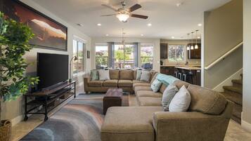 Smart TV, table football, ping pong, offices