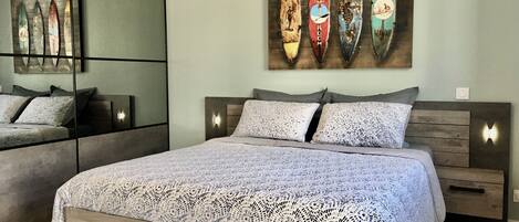 1 chambre, bureau, chambres insonorisées, Wi-Fi gratuit