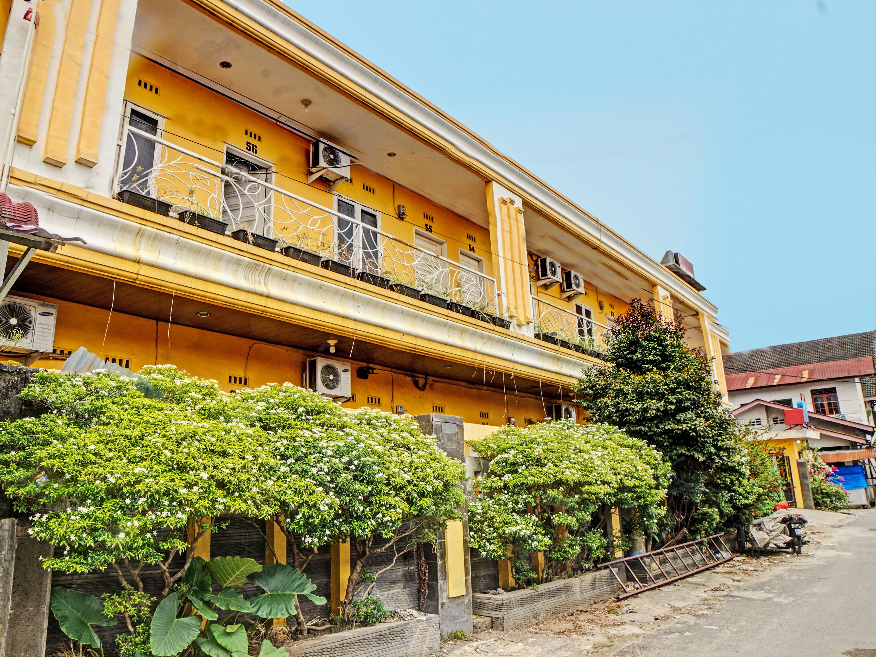 Vue depuis l’hébergement