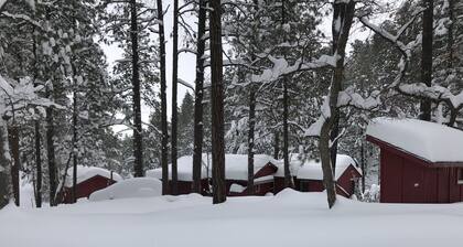 Little Red Cabin In The Prescott Mountains