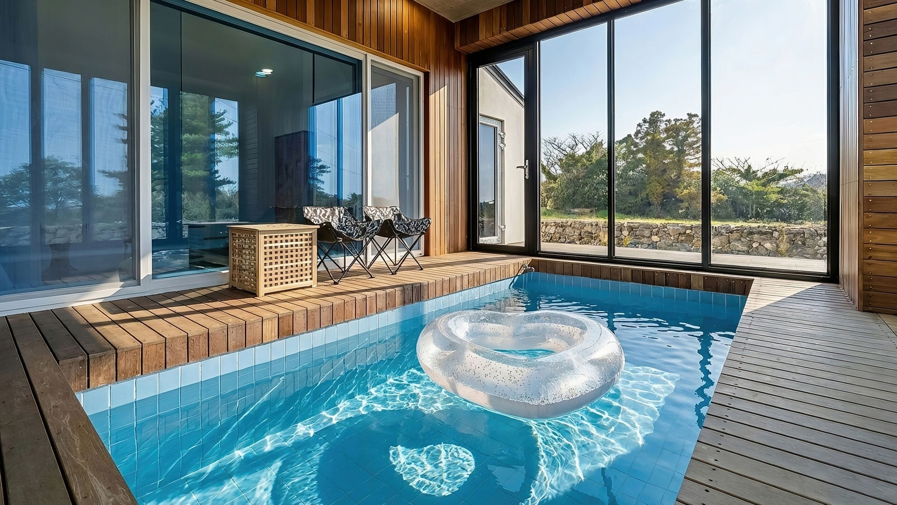 Perushuone, 2 makuuhuonetta (Dongbaek(pool)) | 2 makuuhuonetta, ilmainen Wi-Fi