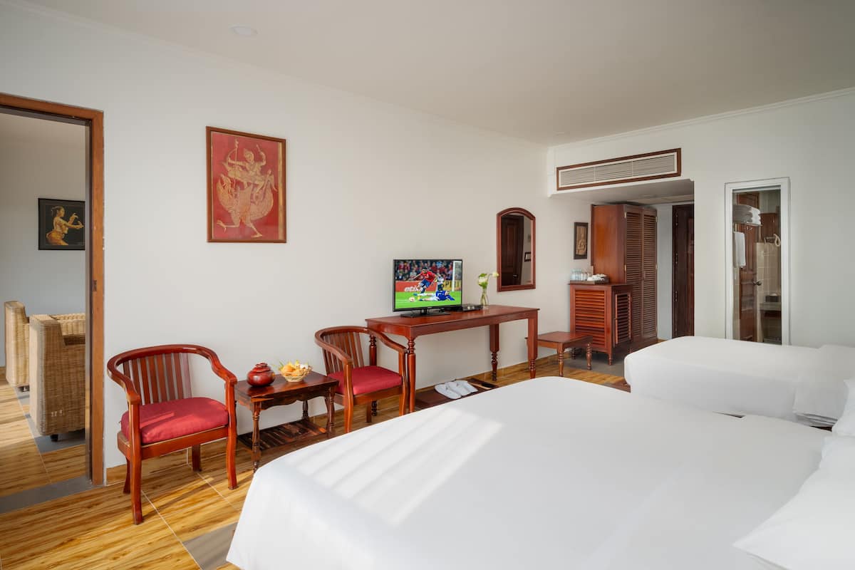 Family Room, 2 Bedrooms, City View | 1 bedroom, Tempur-Pedic beds, minibar, in-room safe