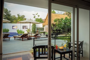 Family Villa, Pool Access | View from room
