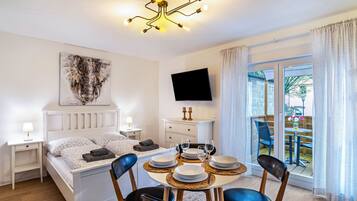 Wifi gratis y ropa de cama