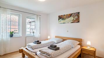 2 Schlafzimmer, kostenloses WLAN, Bettwäsche