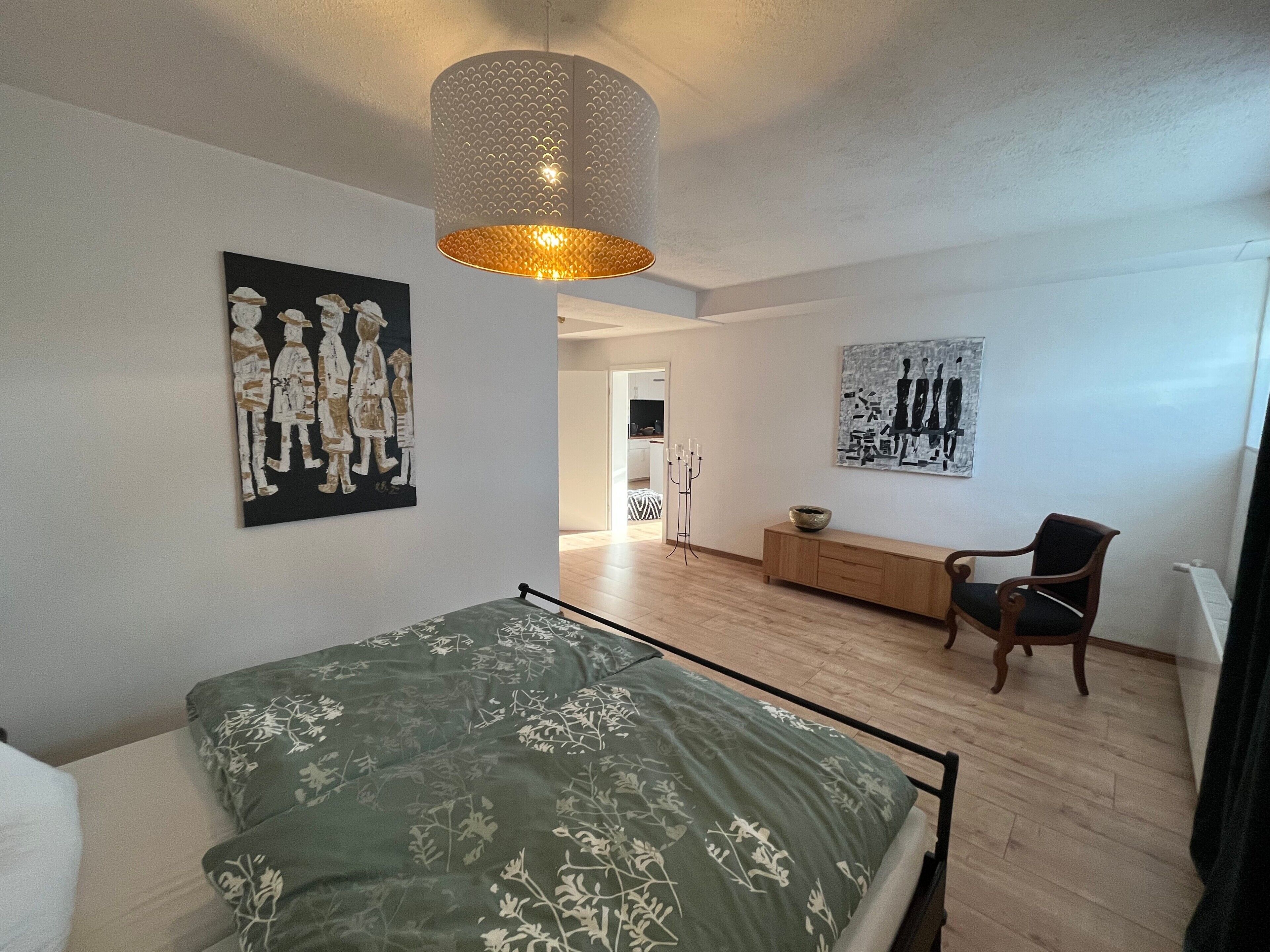 2 Schlafzimmer, Bügeleisen/Bügelbrett, kostenloses WLAN, Bettwäsche