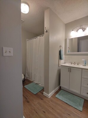 Towels, toilet paper