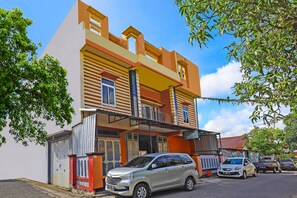 Majoituspaikan julkisivu