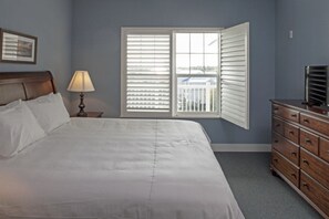 2 bedrooms, in-room safe, iron/ironing board, WiFi