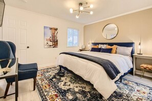 2 bedrooms, iron/ironing board, free WiFi, bed sheets