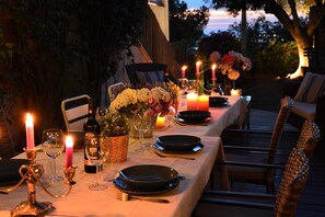 Outdoor dining