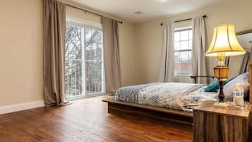 3 chambres, fer et planche Ă repasser, draps fournis