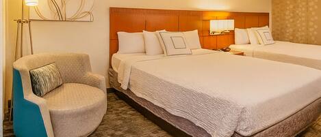 2 makuuhuonetta, silitysrauta/-lauta, ilmainen Wi-Fi, vuodevaatteet