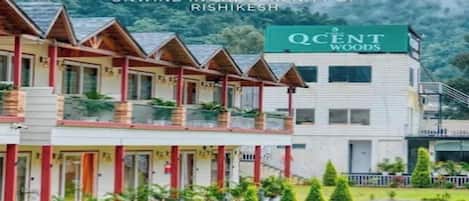 Fassade der Unterkunft