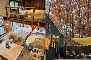 3 bedrooms, desk, free WiFi, bed sheets - Open in December Adult secret base Tiny house exp / Kitasaku-gun Nagano (Kitasaku-gun)