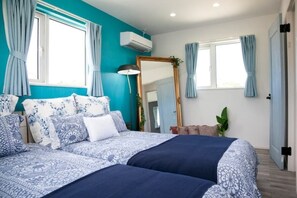 2 bedrooms, desk, iron/ironing board, free WiFi