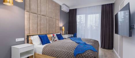 1 Schlafzimmer, Schreibtisch, Bügeleisen/Bügelbrett, WLAN