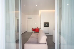 Living area - WePuglia - Dimore Sarnelli - Apt. Francesca (Polignano a Mare)