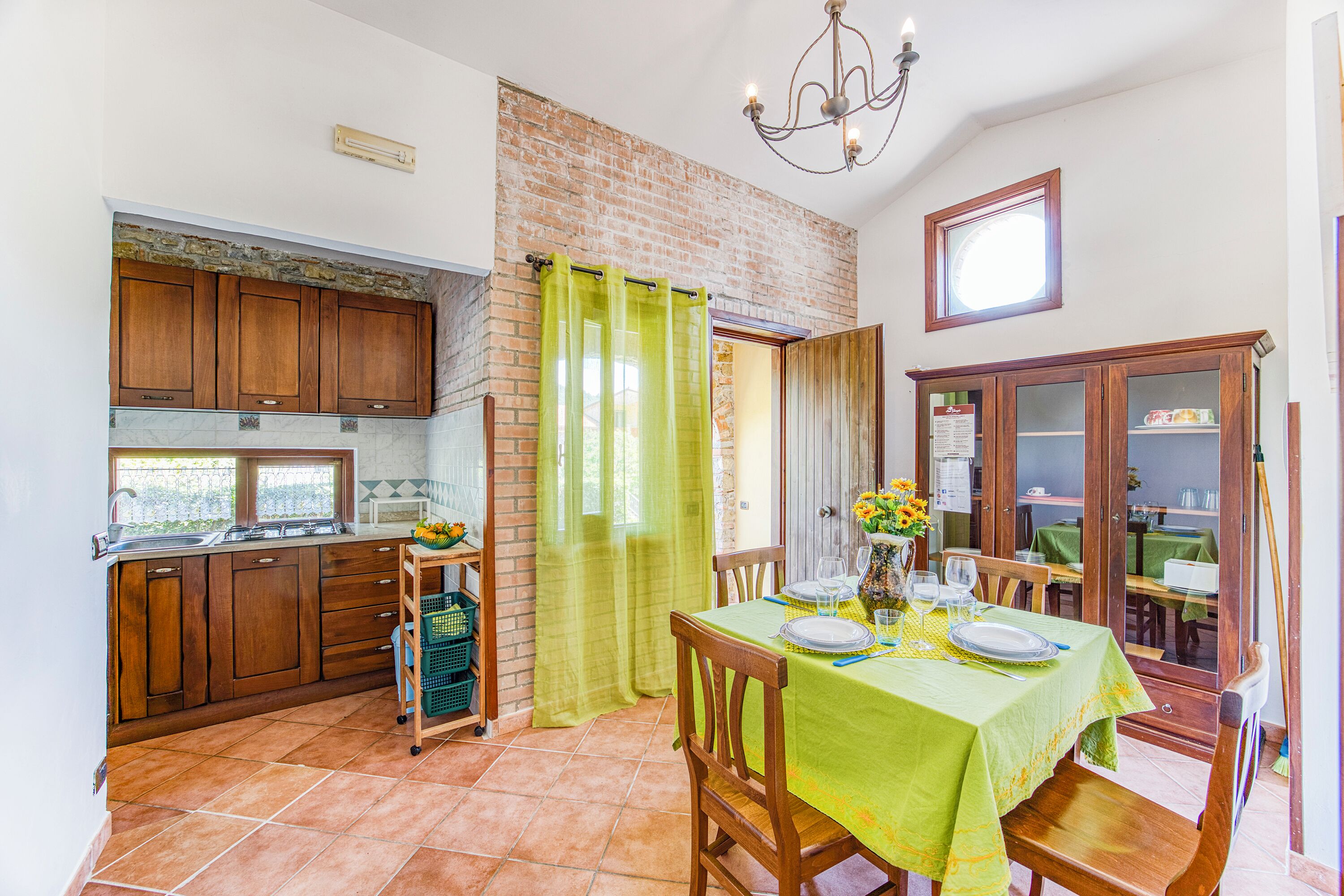 Family Chalet, Multiple Bedrooms, 2 Bathrooms (Local Stone Cottage With Shared Pool) | Private kitchen | Fridge, oven, stovetop, espresso maker