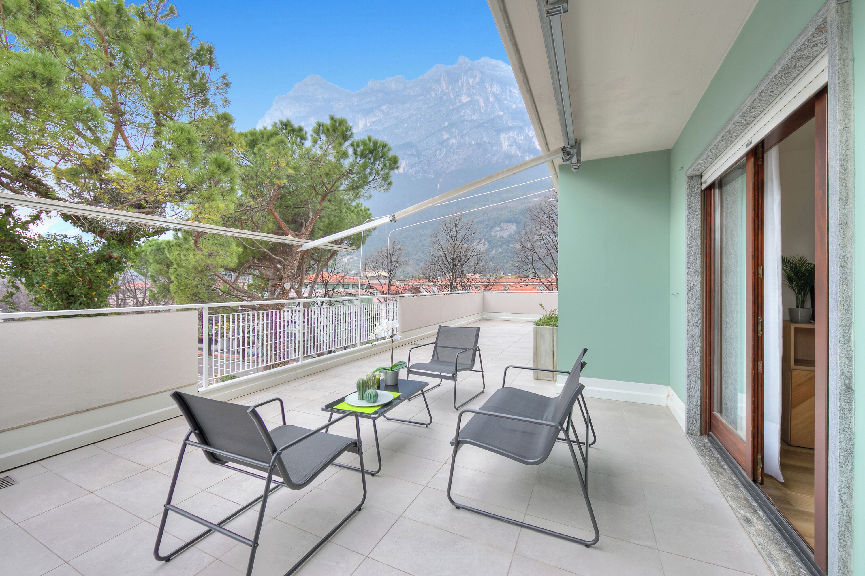 Familieleilighet, flere soverom (Balcone Sui Tigli Few Min From The) | Terrasse/patio