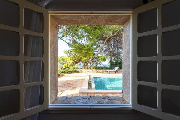 Outdoor pool - Casa Perdita, ideal for family and relaxed vacations (Deiá)