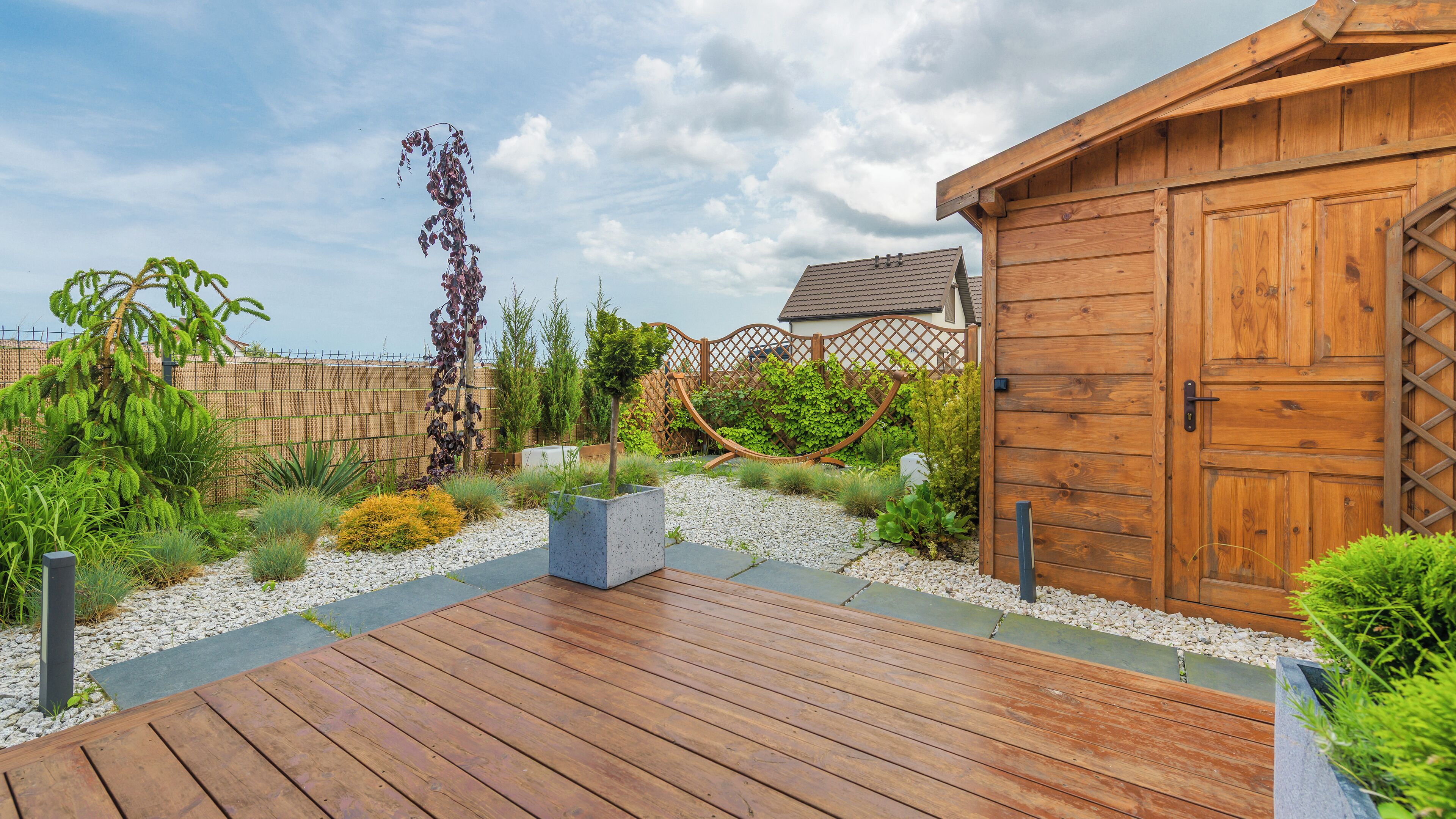 Ferienhütte (7A/1) | Terrasse/Patio