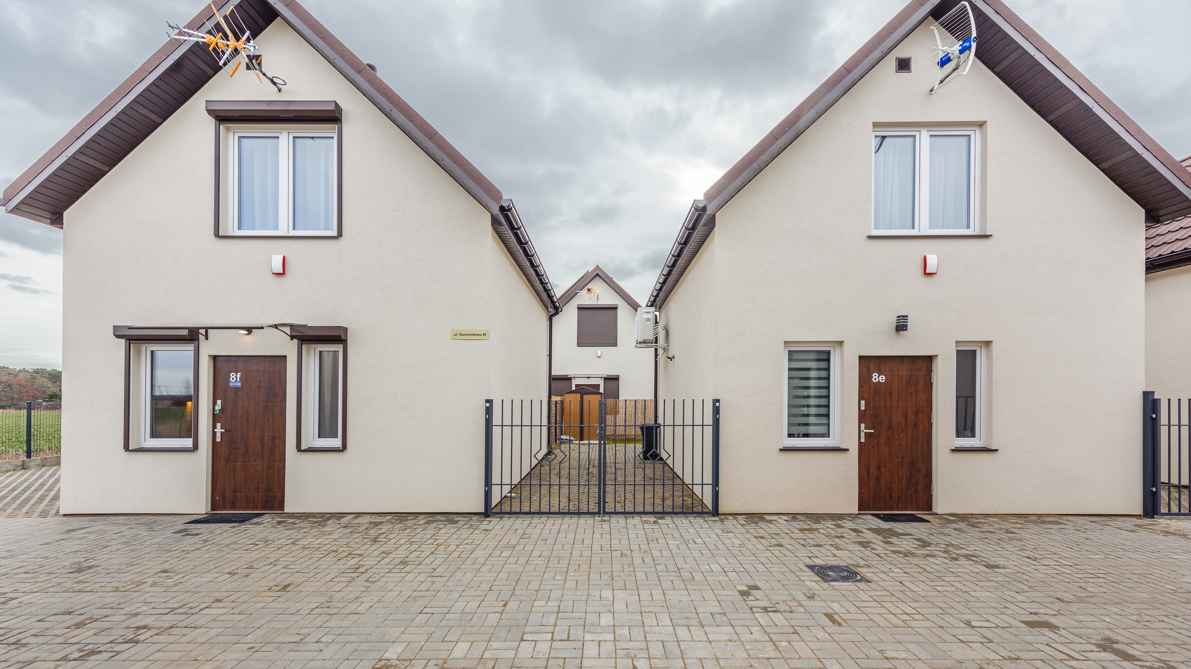 Fassade der Unterkunft