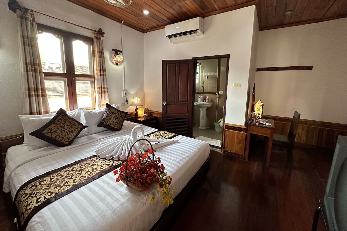 Deluxe Double Room | Cadar kapas Mesir, peralatan tempat tidur premium, gebar bulu kapas 