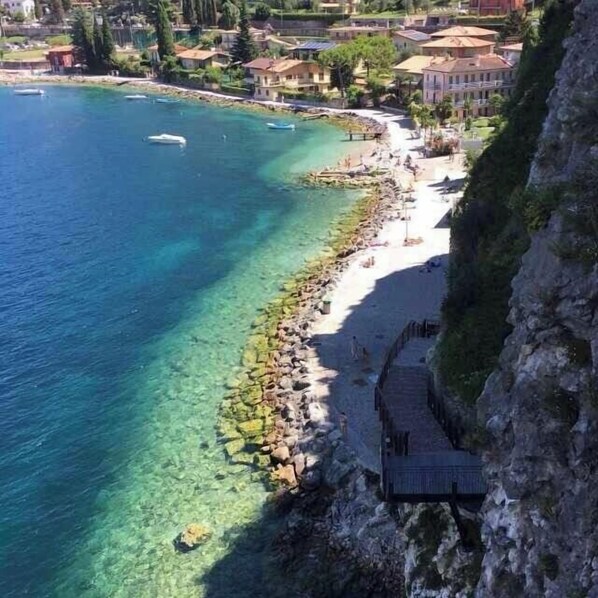 Beach - Villetta Olivi - Breathtaking view (Torri del Benaco)
