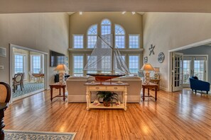 Smart TV - Five Bedroom, Seven and one half Bath, Oceanfront home (Garden City Beach)