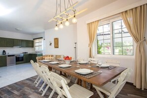 Dining - Villa Eleonas with pool, stylish and homely-close to the beach (Rhodes)