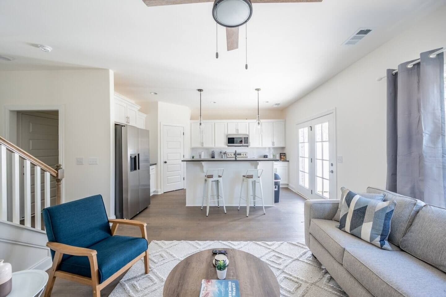 Smart-tv en een kantoor