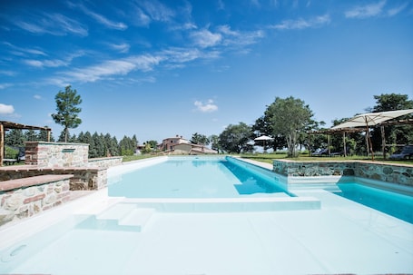 Seasonal outdoor pool