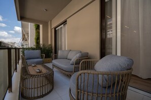 Balcony - Kolonaki Upscale 4 bdr Luxury apartment (Athens)