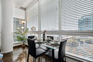 Dining - Modern Condo w/ Balcony - Steps from Stampede Park (Calgary)