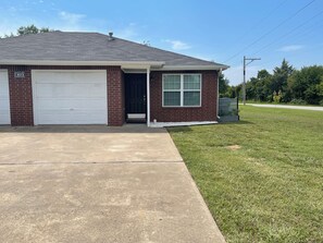 Exterior - Take a trip to the Industrial Age in this centrally-located townhome. (Springdale)