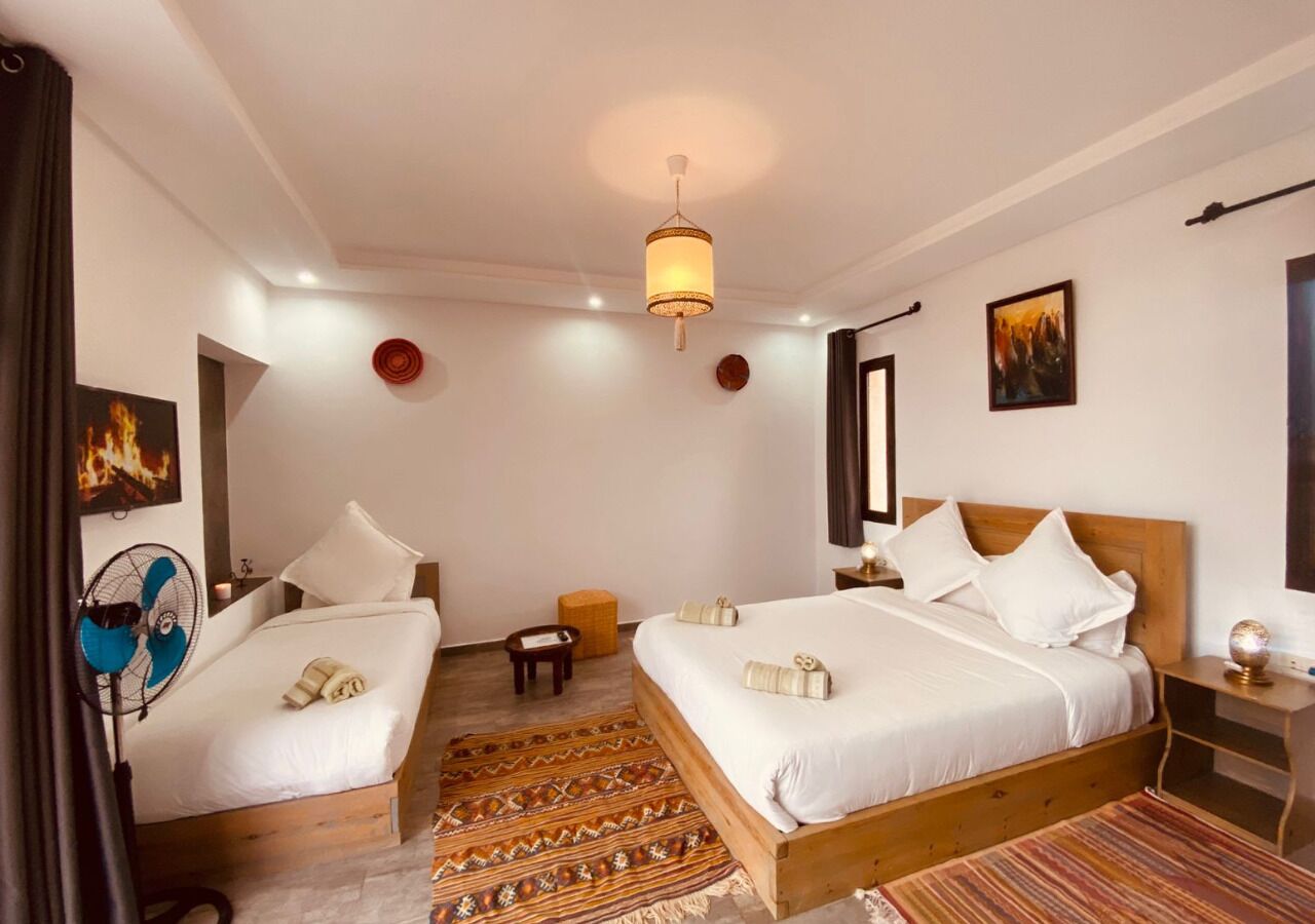 Family Room | Blackout drapes, soundproofing, free WiFi, bed sheets