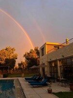 Vista desde la propiedad