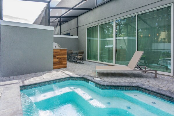 Piscine chauffée