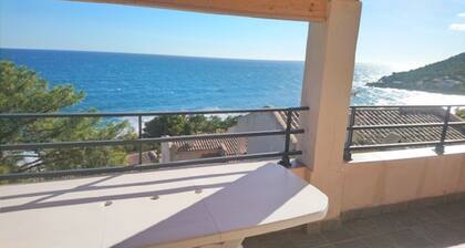 Villa 2/10 pers, seafront, beach 300m - Tarco (Corse du sud)