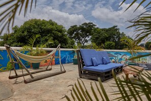 Terrasse sur le toit