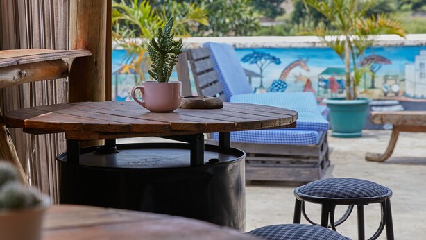 Terraza en la azotea