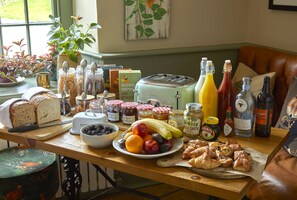 Petit déjeuner anglais compris tous les jours